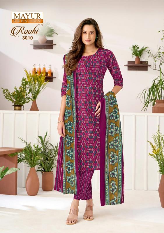 Mayur roohi vol 3 dress material wholesale bangalore